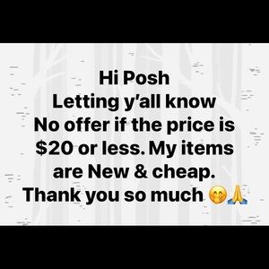 Please Read Carefully my Posh beautiful followers